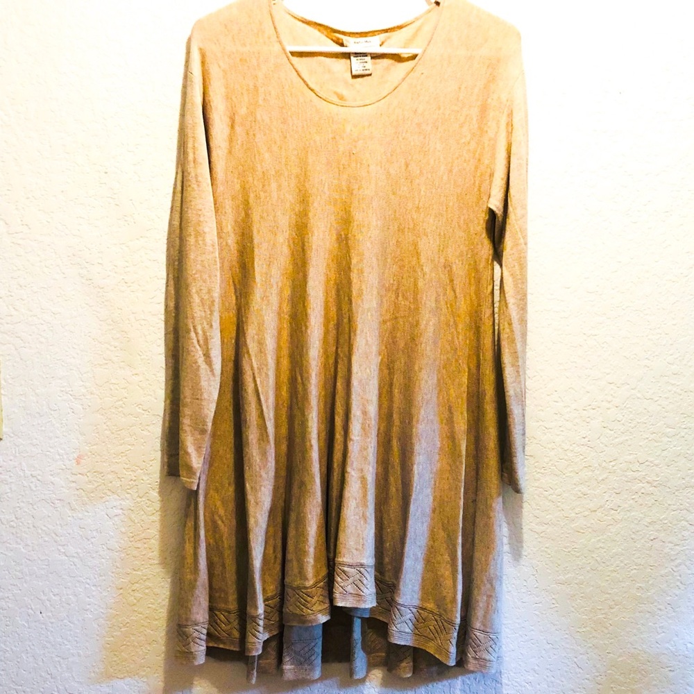 Sophie Max Sweater Dress Tan
